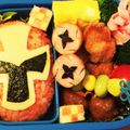 晴美１０３０'s cooksnap of when they made キャラ弁☆簡単☆ニンニン手裏剣ウィンナー.