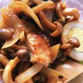 まいちい328's cooksnap of when they made ポークステーキ/まろやかきのこソース.