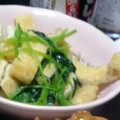 寧々mama☆'s cooksnap of when they made 三つ葉と油揚げの炒め煮.