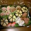 たまごるん's cooksnap of when they made はんぺんと海苔でクルクル～♫キャラ弁.
