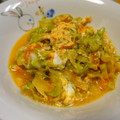 ジョンリークッカー's cooksnap of when they made あまりキャベツの卵とじ。.