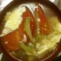 アンメイスイ's cooksnap of when they made トマトと卵とザーサイのスープ.