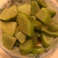 花花里's cooksnap of when they made 簡単!!絶品!!はやとうりの漬け物★.