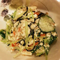 まつこ・ω・'s cooksnap of when they made みずなとひじきの白和え.