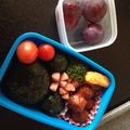 らる33's cooksnap of when they made 子どもが自分で作るキャラ弁＊ミッキー.
