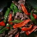 おおなべ's cooksnap of when they made カラフルピーマンと牛肉のオイスター炒め♪.