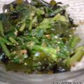 ＲＩＫＵＺＯ's cooksnap of when they made わかめでカサ増し！ほうれん草のお浸し♪.
