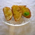 violets's cooksnap of when they made 簡単♬オリーブ油とはちみつトースト.