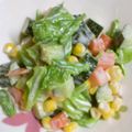 のえもゆ's cooksnap of when they made 簡単！冷蔵庫にある野菜で彩りサラダ.