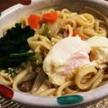 ラブパレード70's cooksnap of when they made 煮込みうどん.