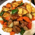 あや梨's cooksnap of when they made かんたんおいしい 酢豚.