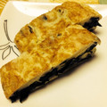ツクミオ's cooksnap of when they made 金時草（きんじそう）と青さの卵焼き.