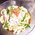 ナナまま☆'s cooksnap of when they made さっぱり☆豚しゃぶ梅おろしうどん.