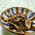 赤い電話's cooksnap of when they made まいたけときくらげのきんぴら.