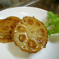 JUGE1's cooksnap of when they made 簡単‼︎れんこんと挽肉のはさみ焼き.