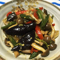 4AMfam's cooksnap of when they made 白菜、いんげんとナスの炒めもの.