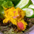 ままる2号's cooksnap of when they made かぼちゃとさつまいものサラダ.