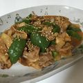 KｉｎＡｃｏ's cooksnap of when they made ナス☆ピーマン☆豚バラのピリ辛みそ炒め.