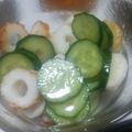月兎☆'s cooksnap of when they made たたきキュウリとちくわのピリ辛.