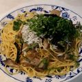 ぱくぱくっく's cooksnap of when they made しらすタップリ！ きのこのパスタ.