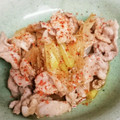 f92's cooksnap of when they made 夏はコレ‼︎ 豚肉と長ネギの味ぽん炒め.