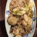 ゆに、's cooksnap of when they made 長いもと豚バラの塩炒め.