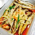 すぶちー's cooksnap of when they made フライパンで焼くだけ☆ししゃも南蛮漬け.