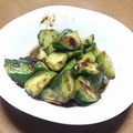 Grifola's cooksnap of when they made キュウリの佃煮和え.