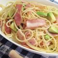 みィみ's cooksnap of when they made 簡単(^^)アボカドとベーコンのパスタ.