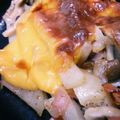かずのにゃんこ's cooksnap of when they made ジャガイモとキノコのチーズ焼き.