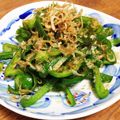 saku0655's cooksnap of when they made ごま香るピーマンとシラスのきんぴら風.