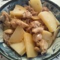 ニャンピ子's cooksnap of when they made 鶏肉とじゃがいものソーススゴだれ煮.