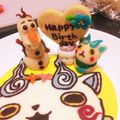 ☆ぅぃにゃん☆'s cooksnap of when they made マジパンアートでオラフ編☆.