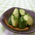 赤い電話's cooksnap of when they made きゅうりの浅漬け２.