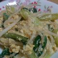 クックYKLSJF☆'s cooksnap of when they made 簡単！小松菜ともやしのオイマヨ卵炒め☆.