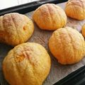 てこてこ☀'s cooksnap of when they made HB＊バター不使用♥かぼちゃメロンパン.