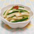 まあまま☆0403's cooksnap of when they made きゅうりとはんぺんの梅和え.
