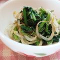 miykitchen's cooksnap of when they made もやしとほうれん草のごまあえ.