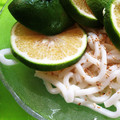 みぃーーみ☆'s cooksnap of when they made ＊さっぱり爽やか♡すだちうどん＊.