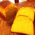 アンナボー's cooksnap of when they made HBで☆かぼちゃ食パン.