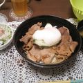 クックF1T2MG☆'s cooksnap of when they made 生姜焼き丼.