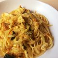 布団の匂い's cooksnap of when they made かぼちゃのチーズクリームパスタ.