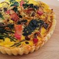 yumyumfish's cooksnap of when they made 冷凍パイシートで☆ほうれん草のキッシュ.