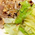 67luna's cooksnap of when they made 豚と春キャベツのごまソース和え♪.