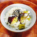 chopiii's cooksnap of when they made 白だし使ってさつまいもご飯.