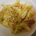 クックBWMSHG☆'s cooksnap of when they made キャベツとウインナーのマヨ醤油炒め.
