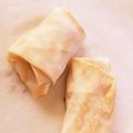 クック7MOZUW☆'s cooksnap of when they made 簡単☆パリパリの揚げない春巻きスイーツ.