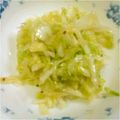 tonton104's cooksnap of when they made サブおかずに！キャベツの粒マスタード和え.