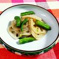 SP♪'s cooksnap of when they made レンコンといんげんの胡麻和え.
