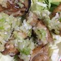 黒ニャンコロ助's cooksnap of when they made 塩ネギソース.